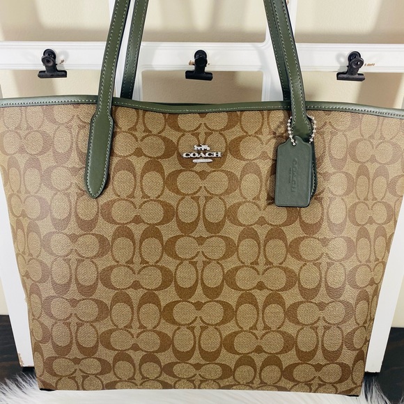 Coach Bags Coach Signature Open City Tote Poshmark